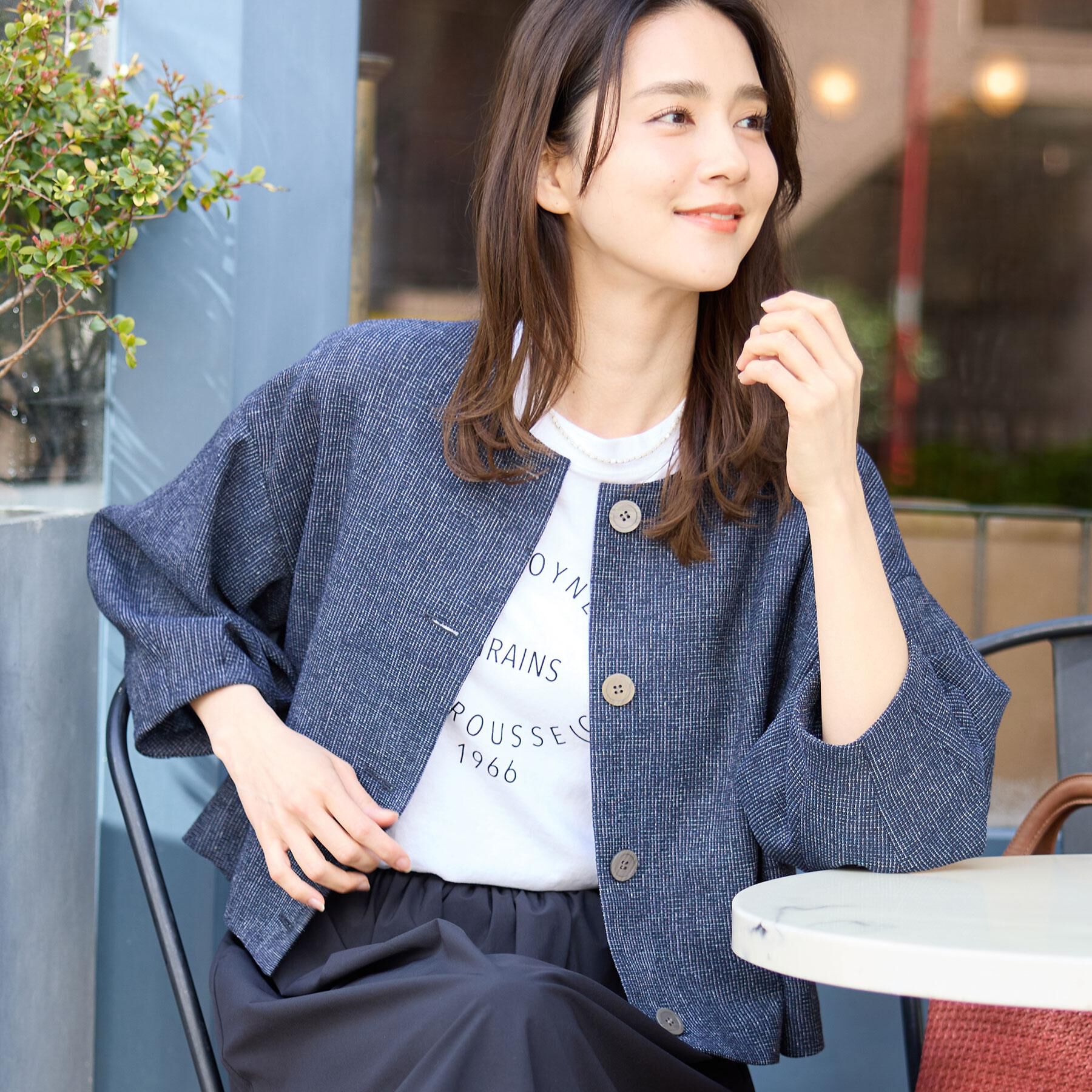 Reflect「【REGENCY WORKS／Reflect別注カラーあり】サークルモチーフTシャツ」|Tシャツ・カットソー|