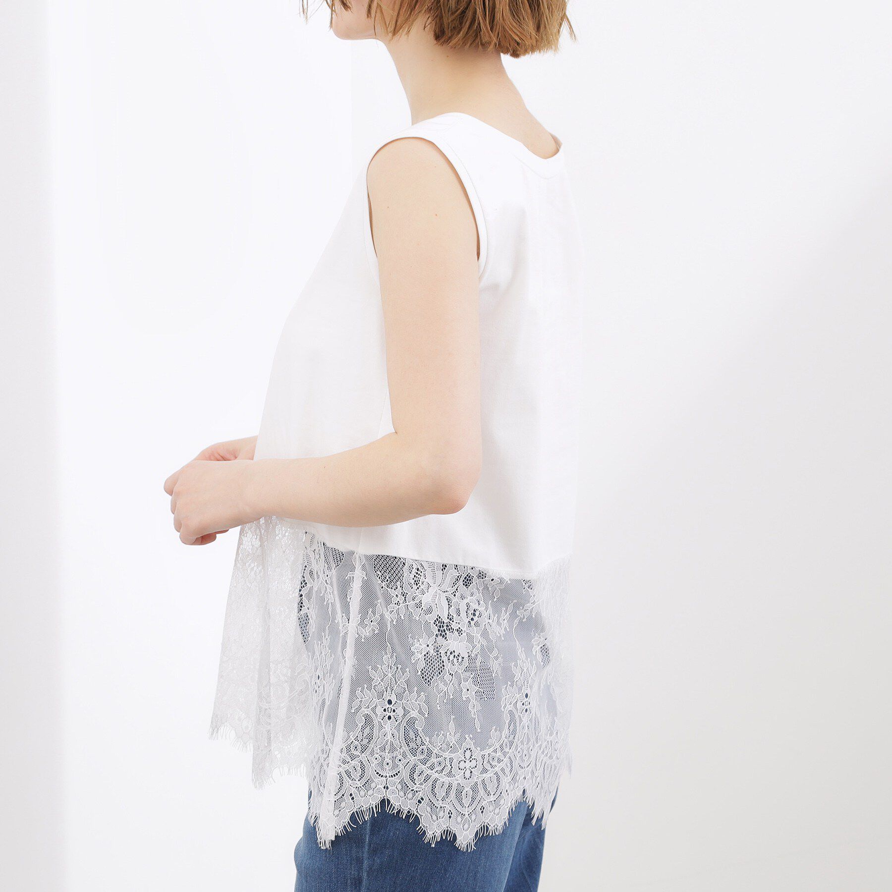 grove「再入荷！【貴島明日香さん着用】裾レイヤードタンクトップ」|キャミソール|