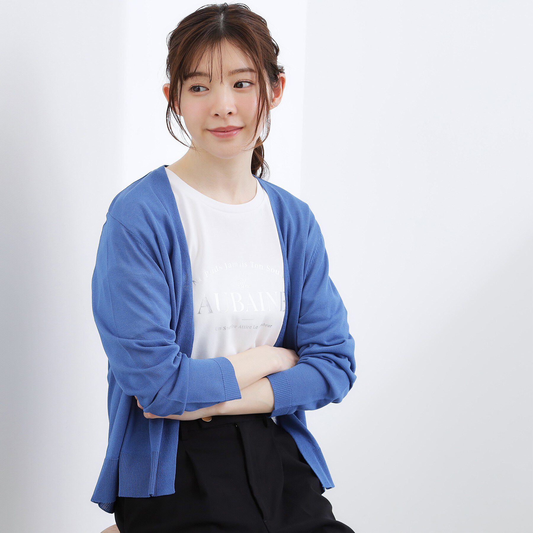 grove「高評価！【接触冷感／UVカットetc】ベーシックショートカーディガン」|カーディガン|