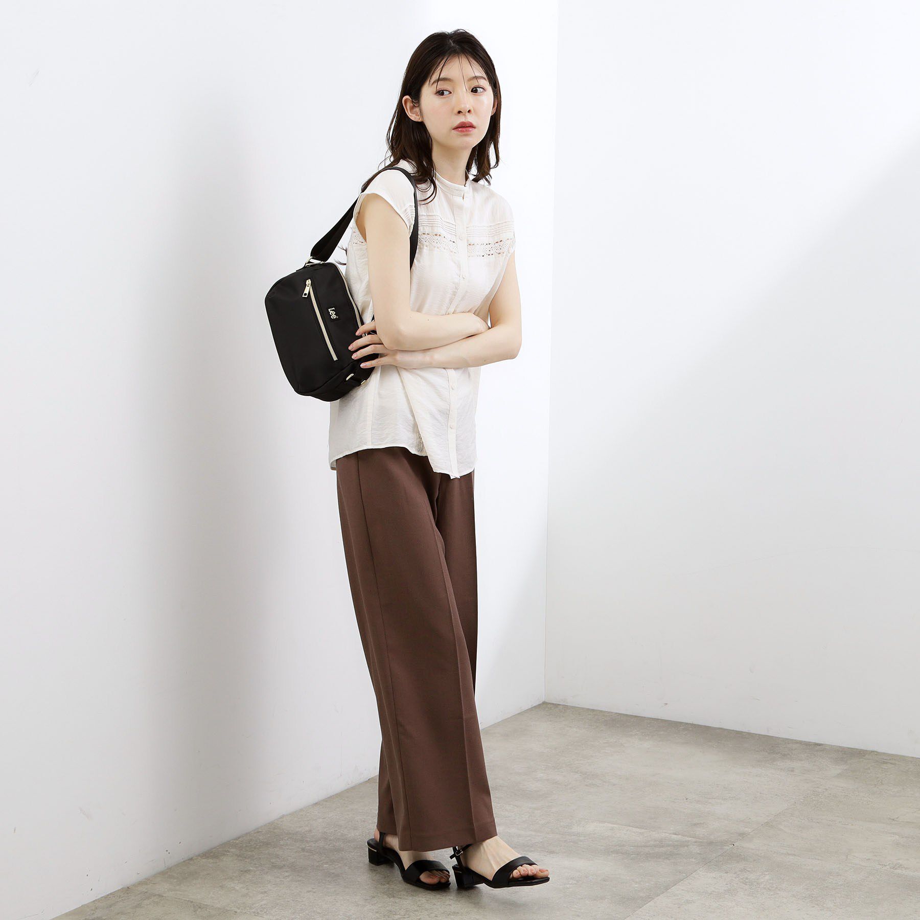 grove「【Lee】ラウンドZipショルダー」|ショルダー・メッセンジャー|
