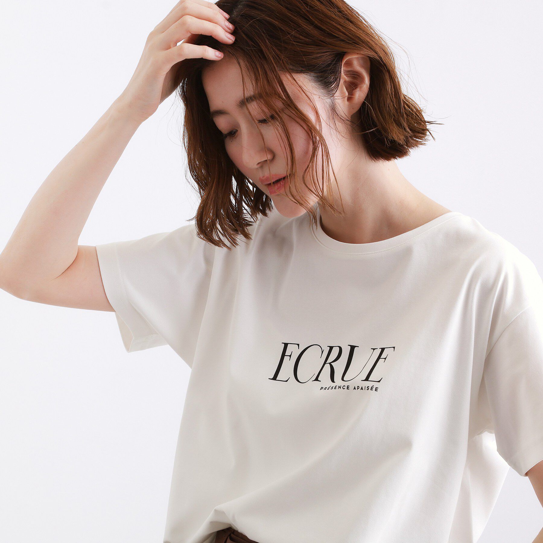 grove「【遮熱／吸水速乾／接触冷感／UVカット】ベーシックロゴTシャツ」|Tシャツ・カットソー|