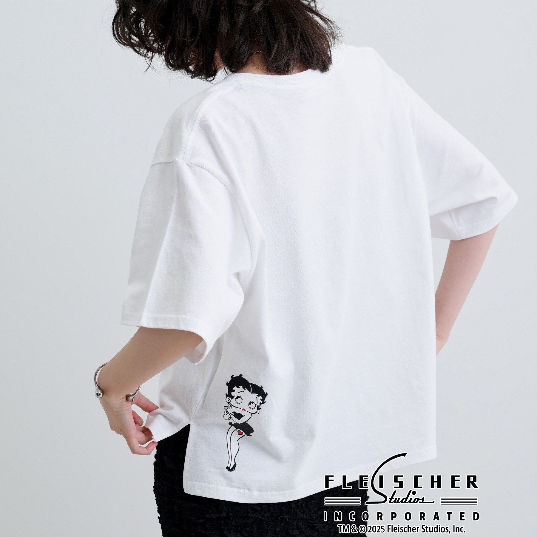 GALLEST「【Betty Boop(TM)】バックプリントワイドTシャツ」|Tシャツ・カットソー|
