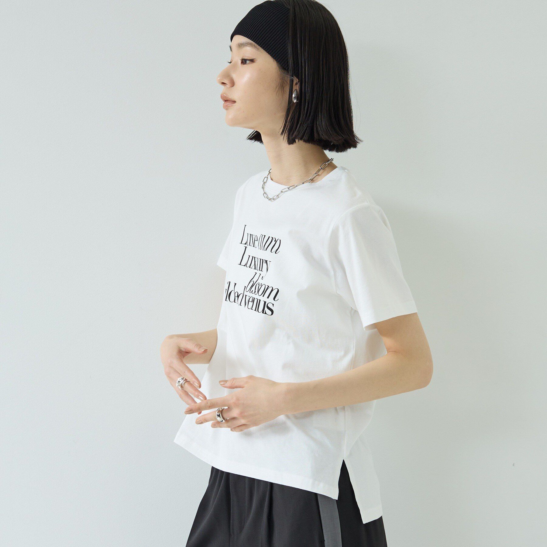 GALLEST「ボックスシルエットTシャツ【接触冷感】」|Tシャツ・カットソー|