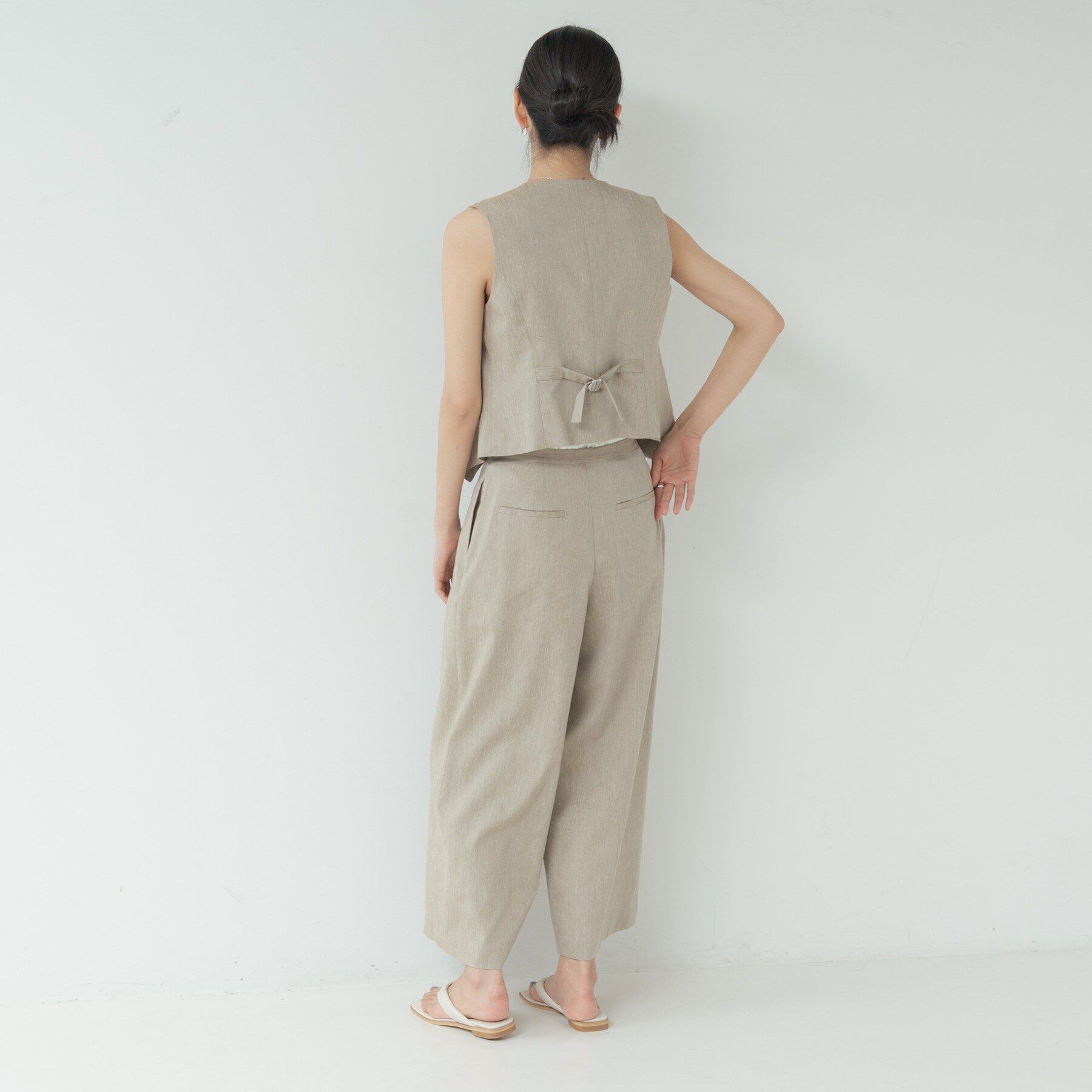 GALLEST「イージーリネンタックパンツ」|その他|