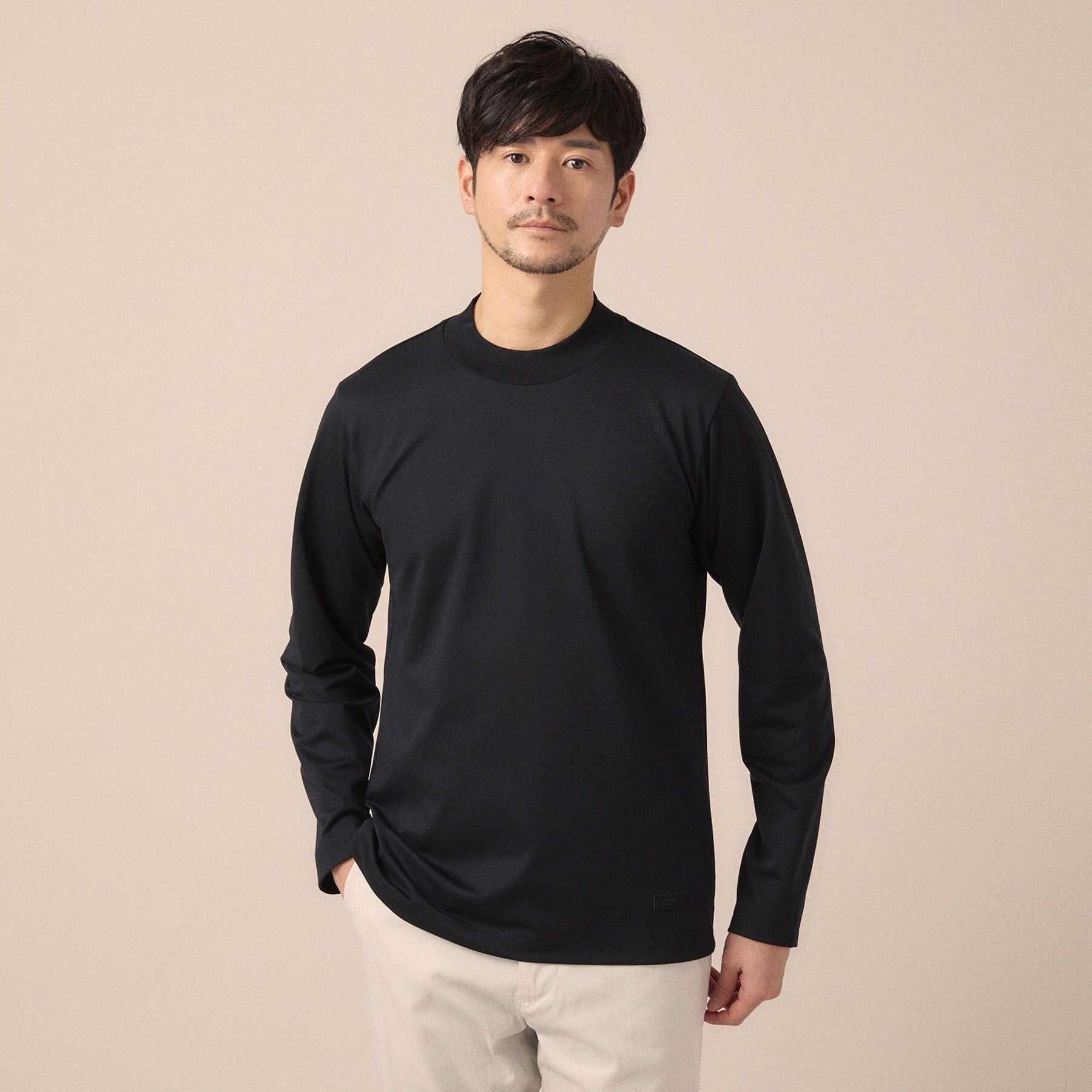 TAKEO KIKUCHI「ハイゲージ モックネックＴシャツ」|Tシャツ・カットソー|