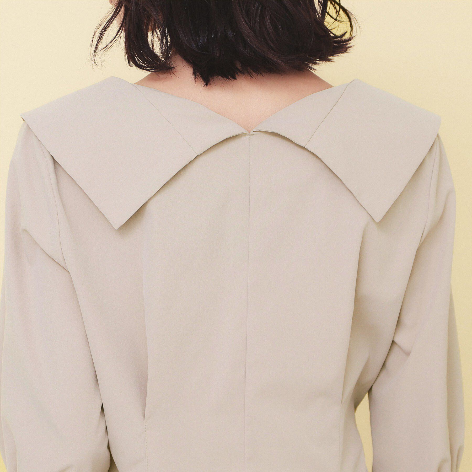 index「カシュクールタックシャツ【洗濯機OK／ストレッチ】」|シャツ・ブラウス|