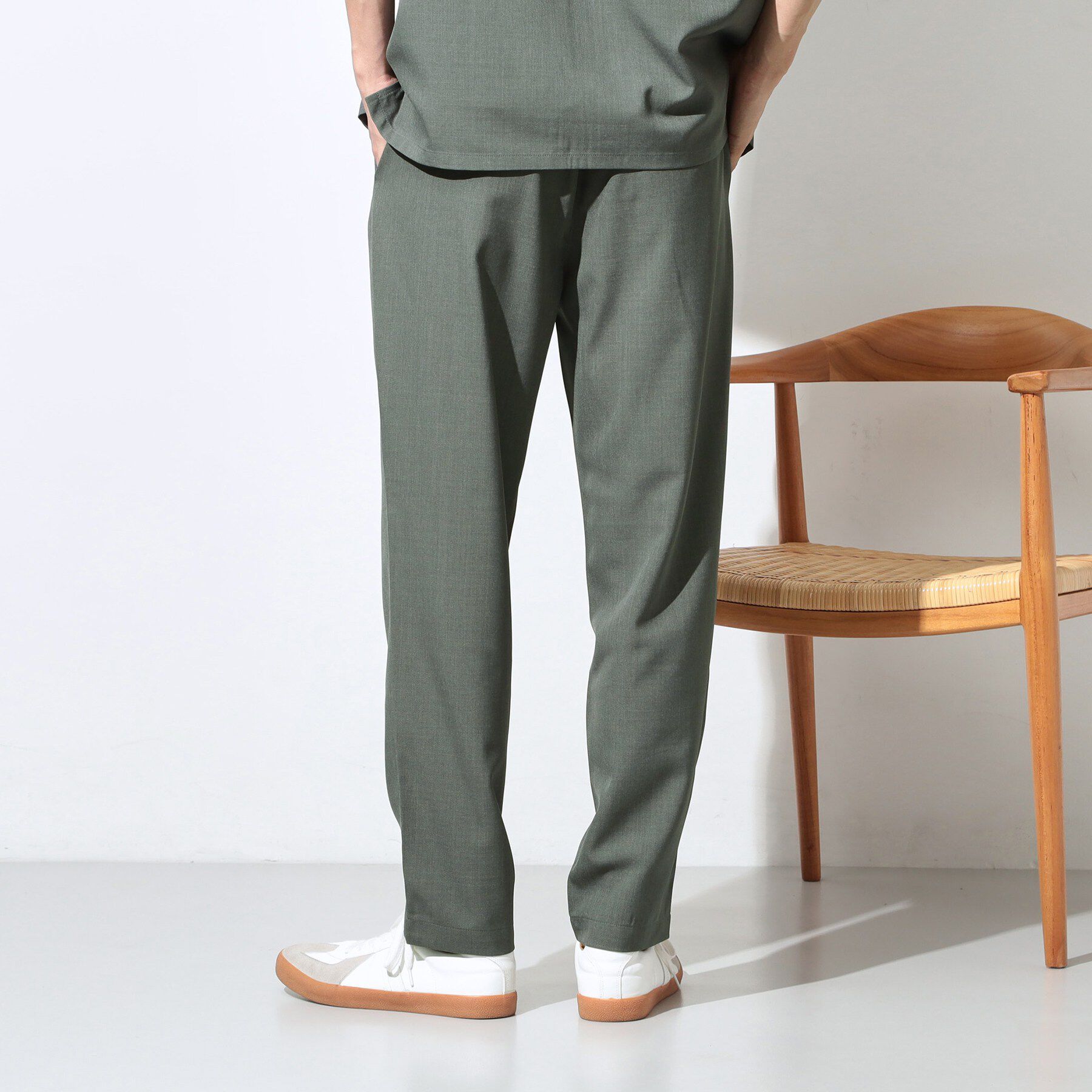 THE SHOP TK「LITE TEX イージーパンツ 接触冷感/吸水速乾/UVカット/アンチピリング/イージーケア/洗濯」|その他|