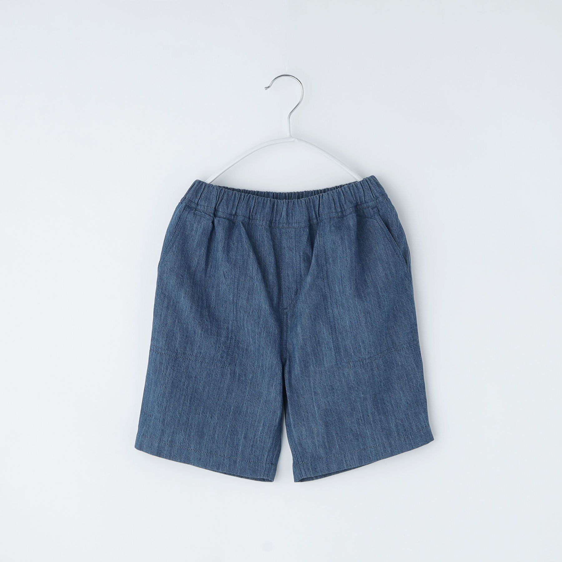 THE SHOP TK「デニム ショートパンツ」|その他|ネイビー(094)