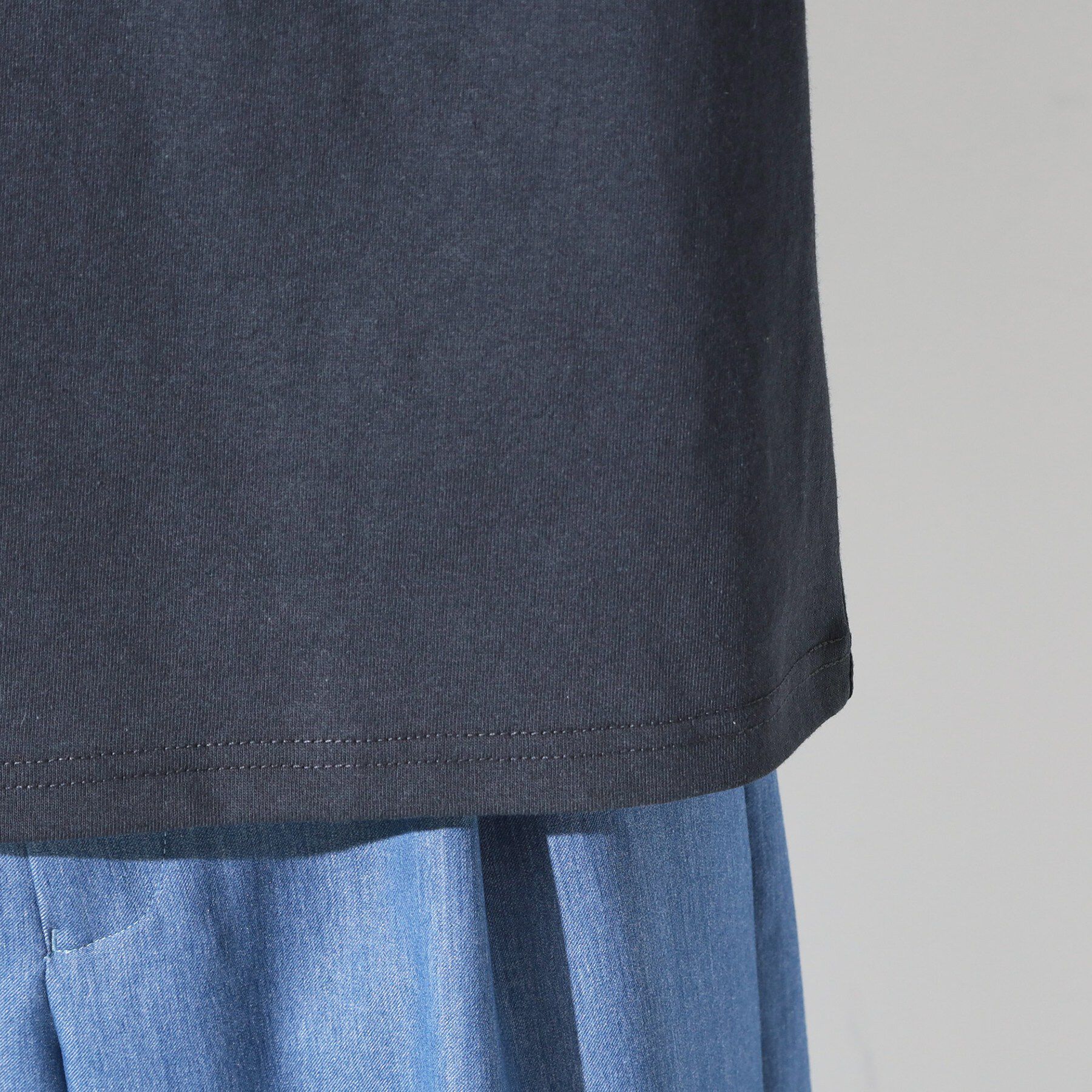 THE SHOP TK「クマ サガラ刺繍 半袖Tシャツ 【洗濯機OK】」|Tシャツ・カットソー|