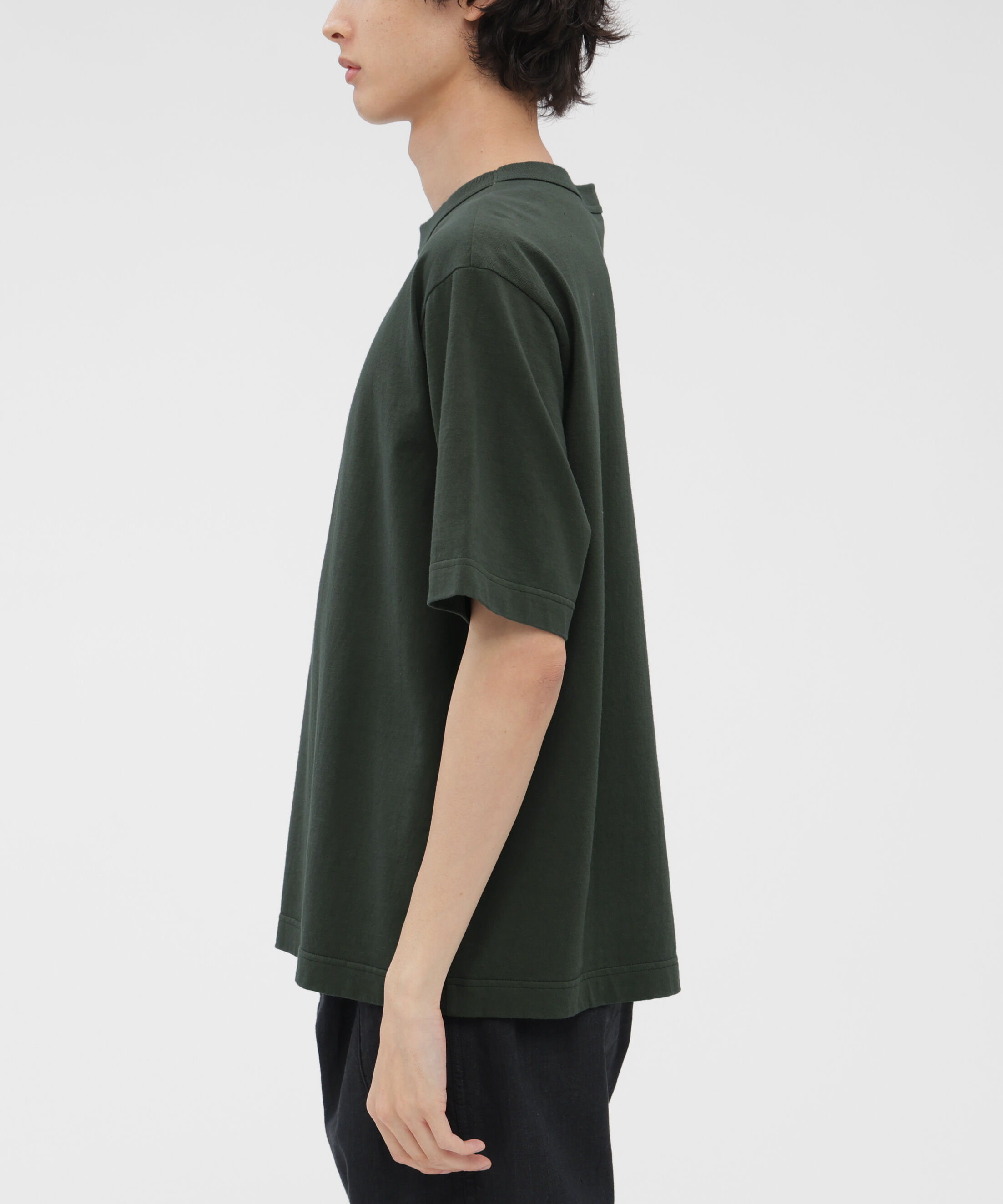 MHL.「RAW SLUB COTTON JERSEY TOP」|Tシャツ・カットソー|