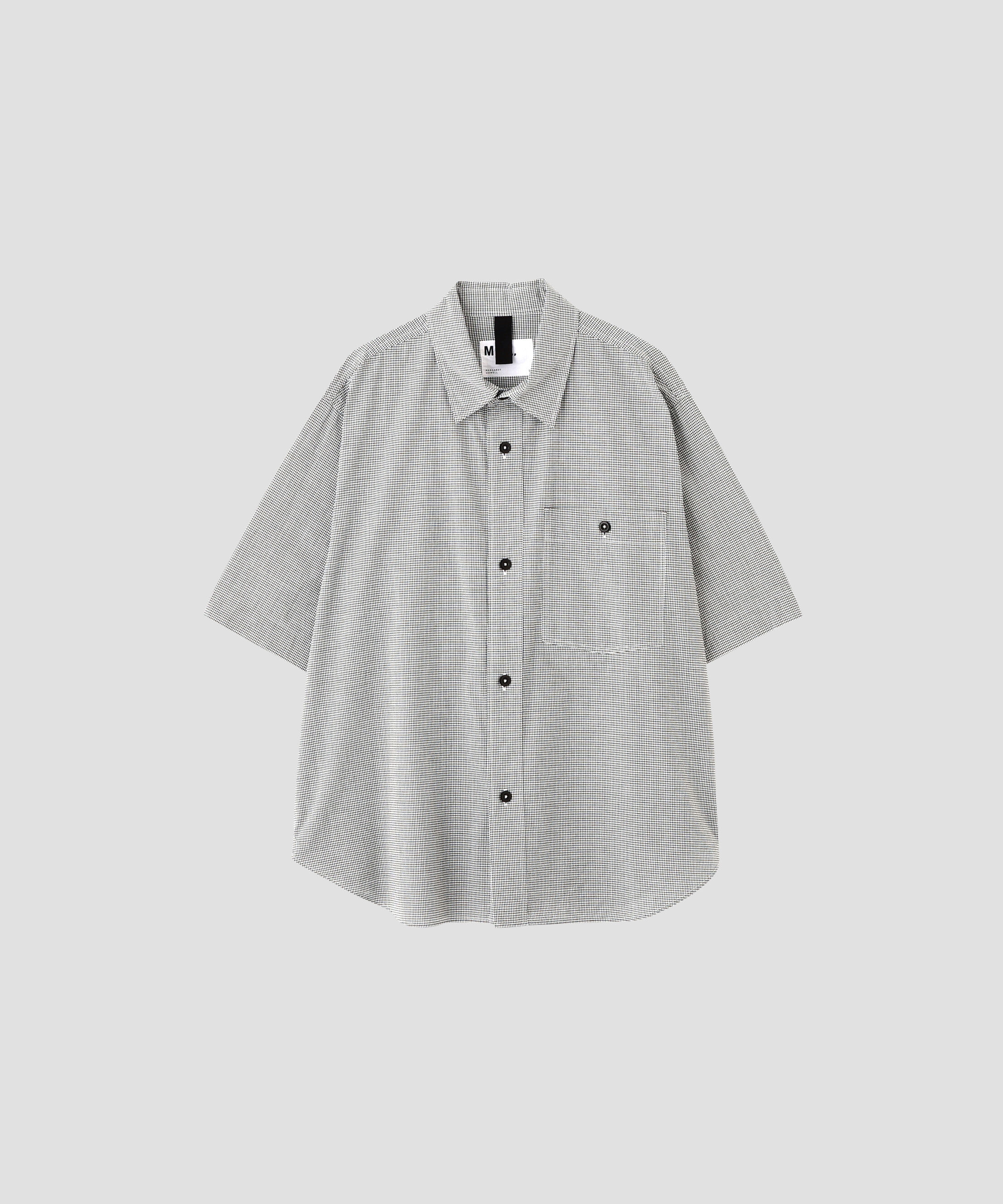 MHL.「TINY GINGHAM COTTON SHIRT」|シャツ・ブラウス|