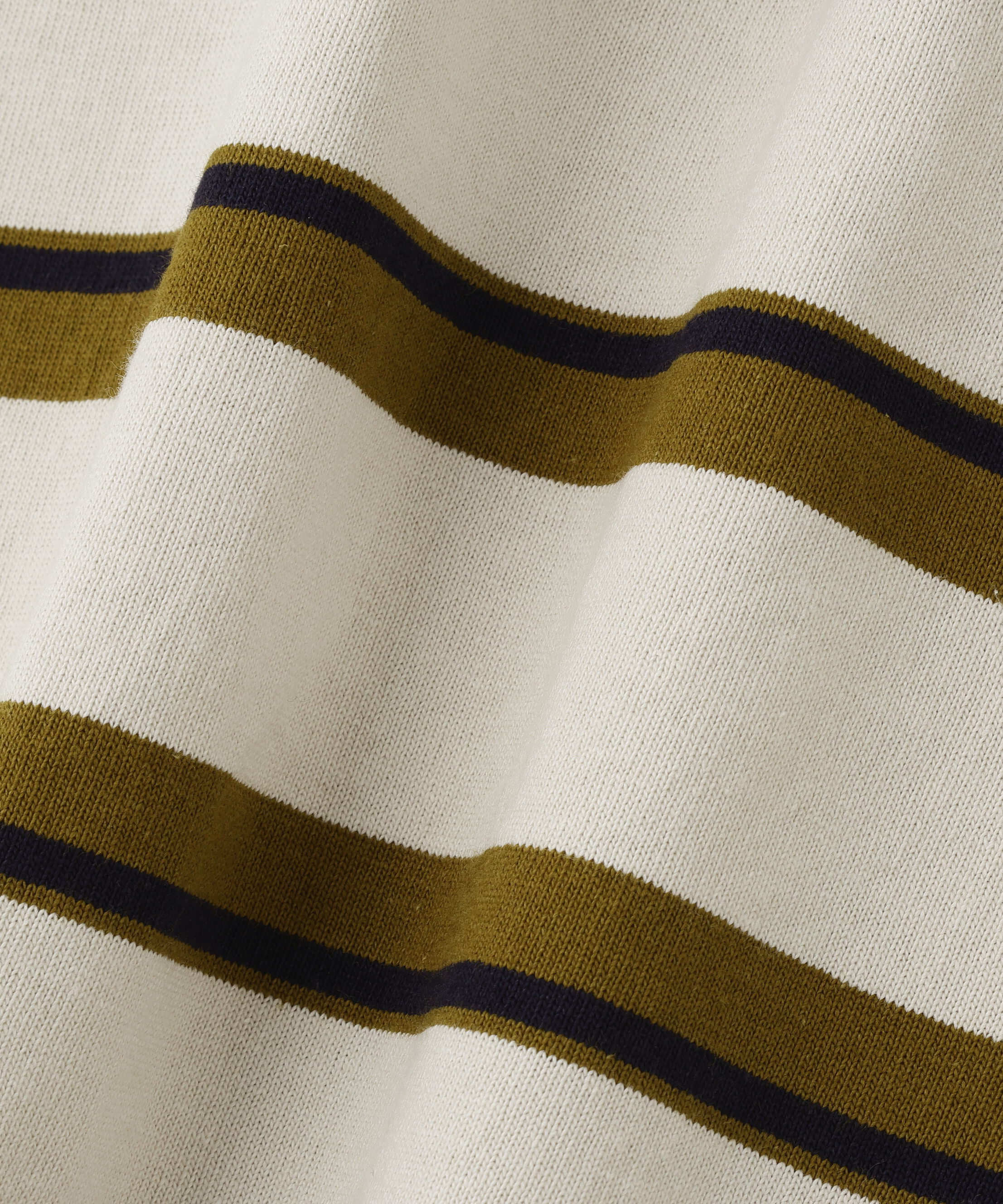 MHL.「OUTLINE STRIPE JERSEY TOP」|Tシャツ・カットソー|