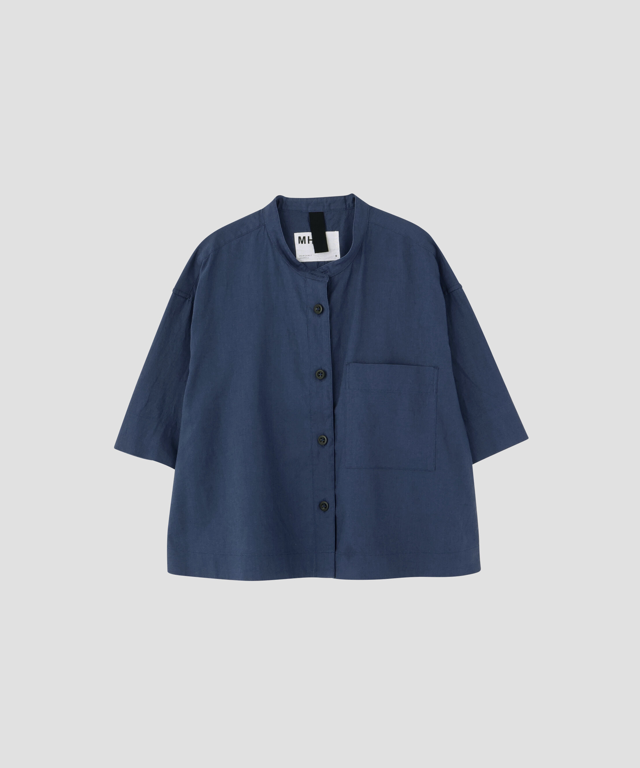 MHL.「SURFACE DYED COTTON LINEN SHIRT」|シャツ・ブラウス|