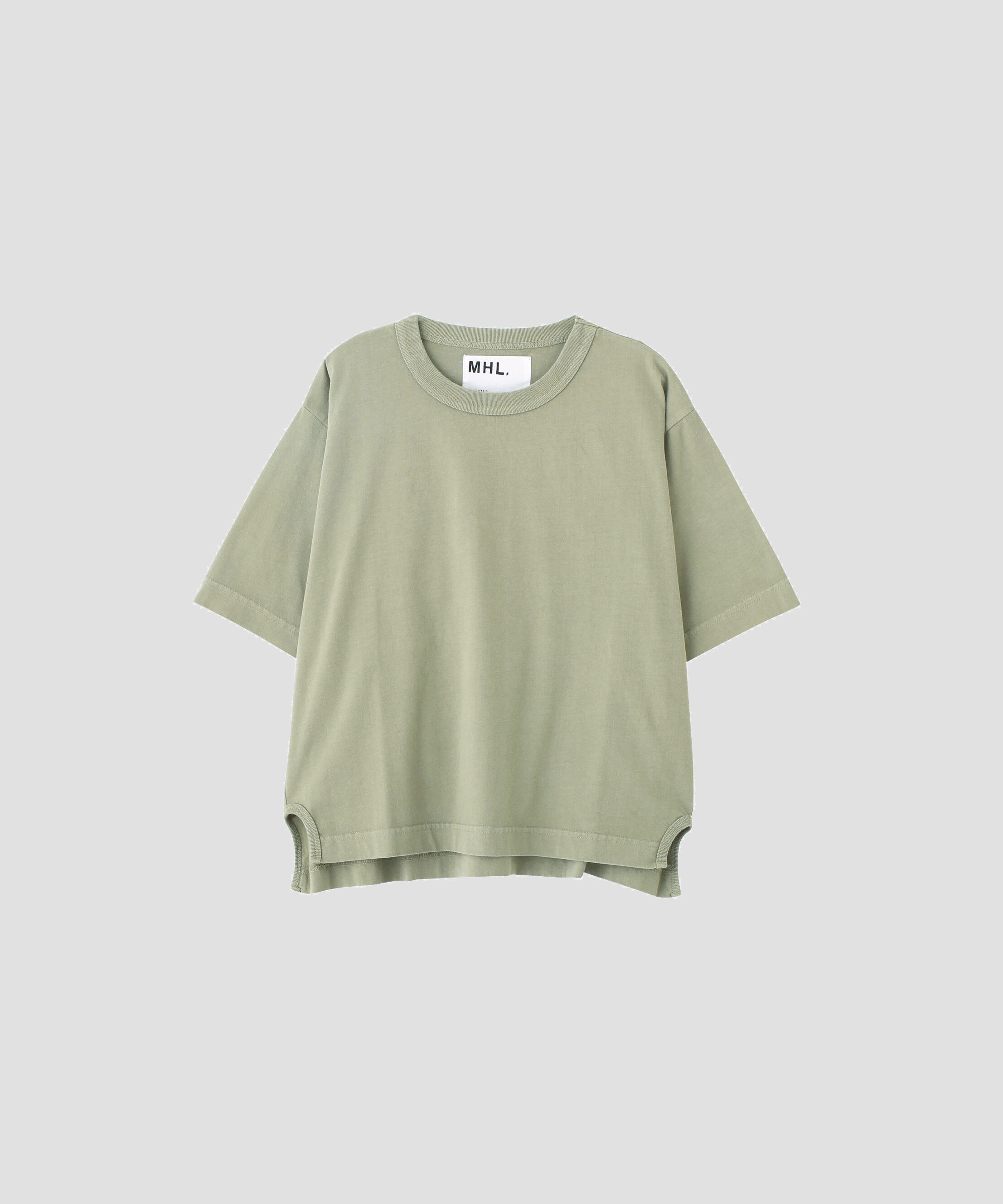 MHL.「FADED ROUGH COTTON JERSEY TOP」|Tシャツ・カットソー|