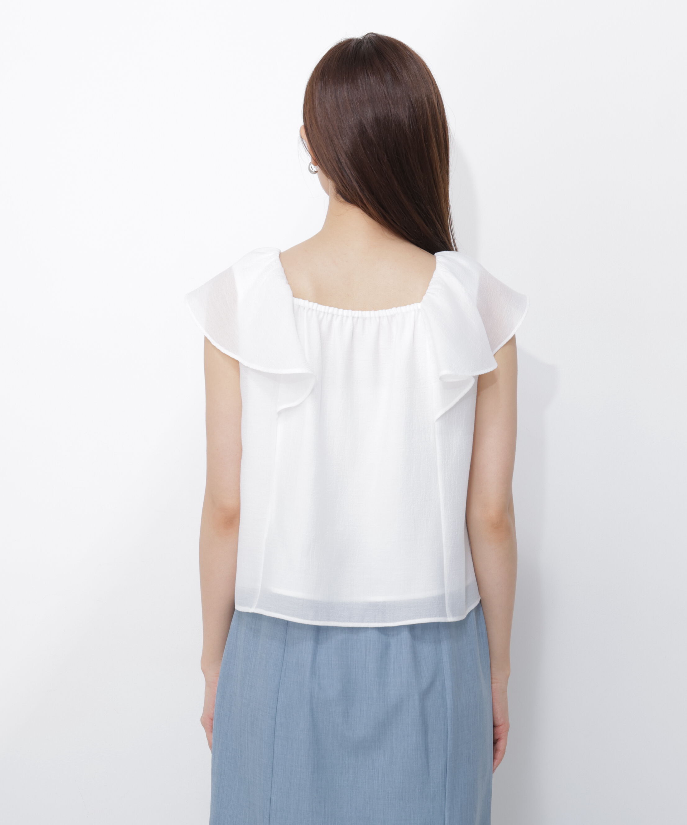 PROPORTION BODY DRESSING「ラッフルスリーブブラウス」|シャツ・ブラウス|