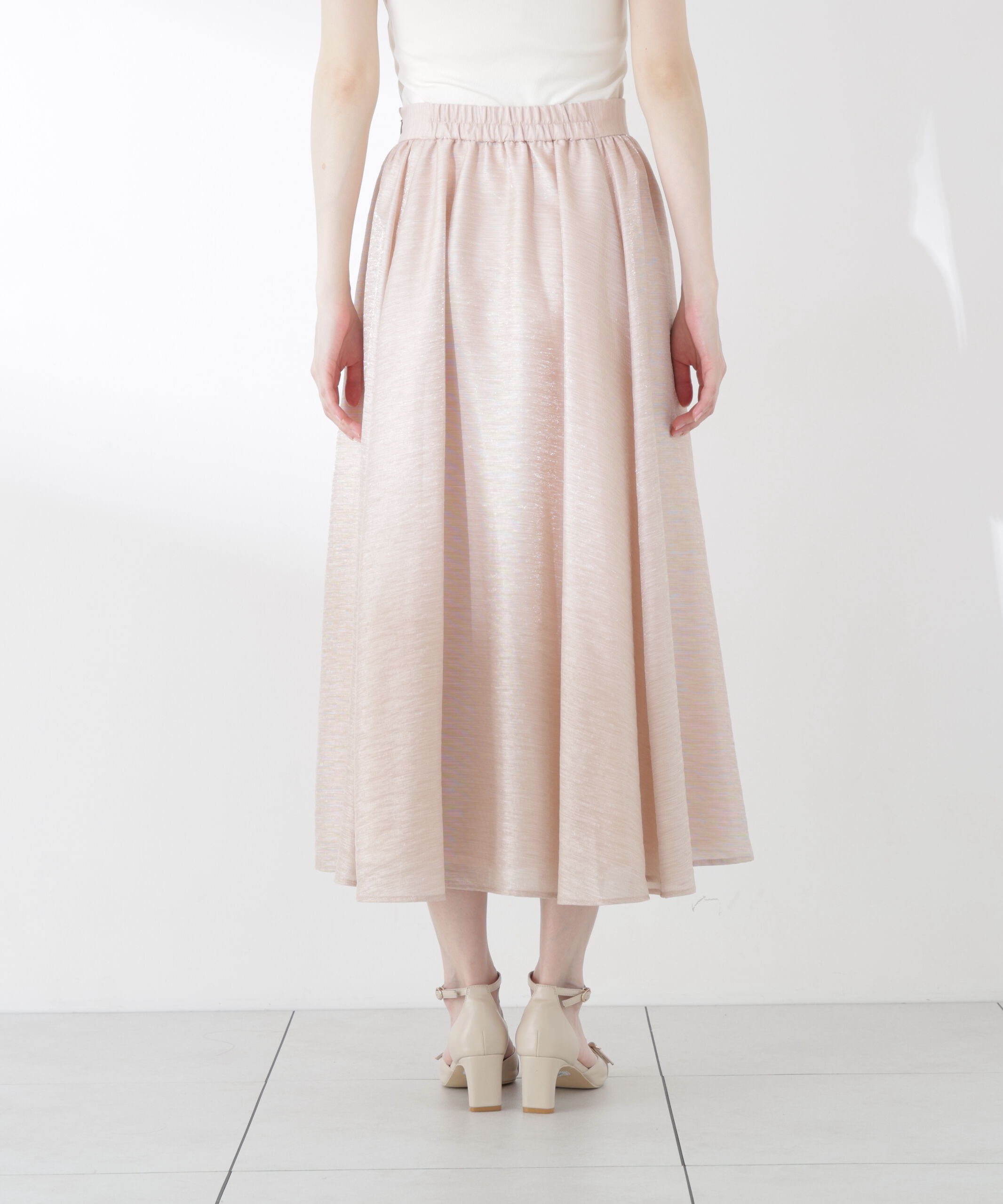 PROPORTION BODY DRESSING「ニュアンスサテンシャイニースカート」|スカート|