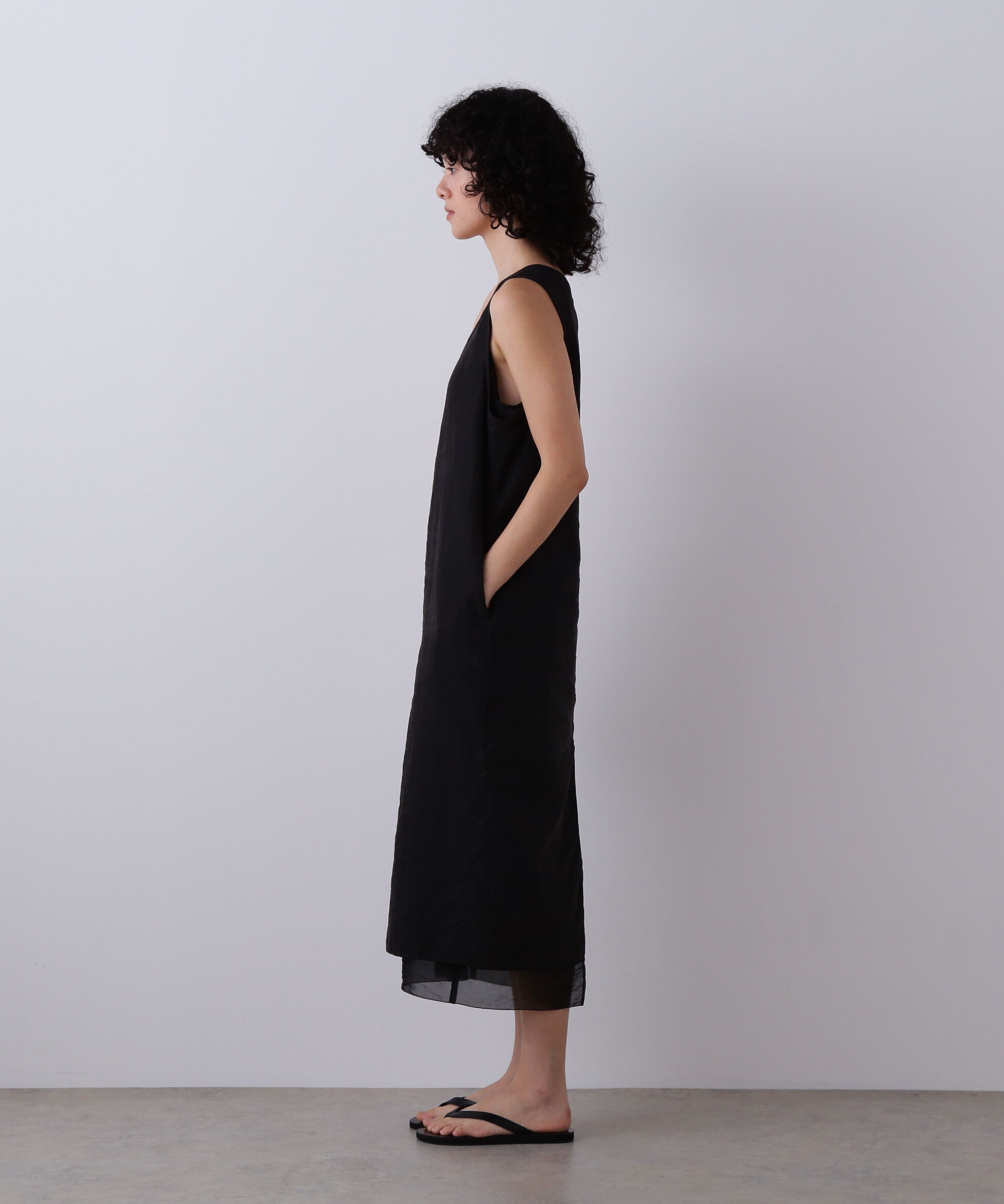 YLEVE 「YLEVE / FIBRIL LAYERED ONE PIECE」|ワンピース|