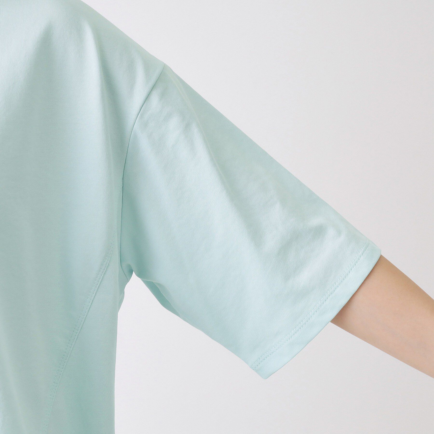 Dessin「【UVカット/接触冷感】プレーティングTシャツ」|Tシャツ・カットソー|