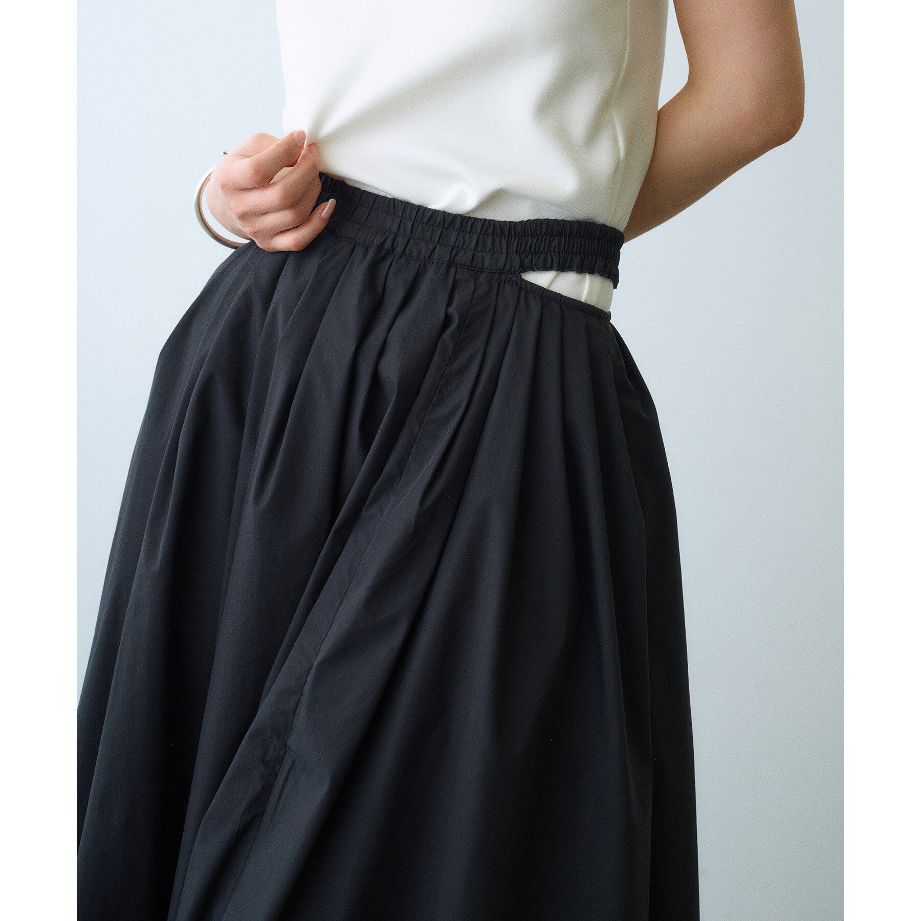CODE A「side slit volume skirt」|スカート|