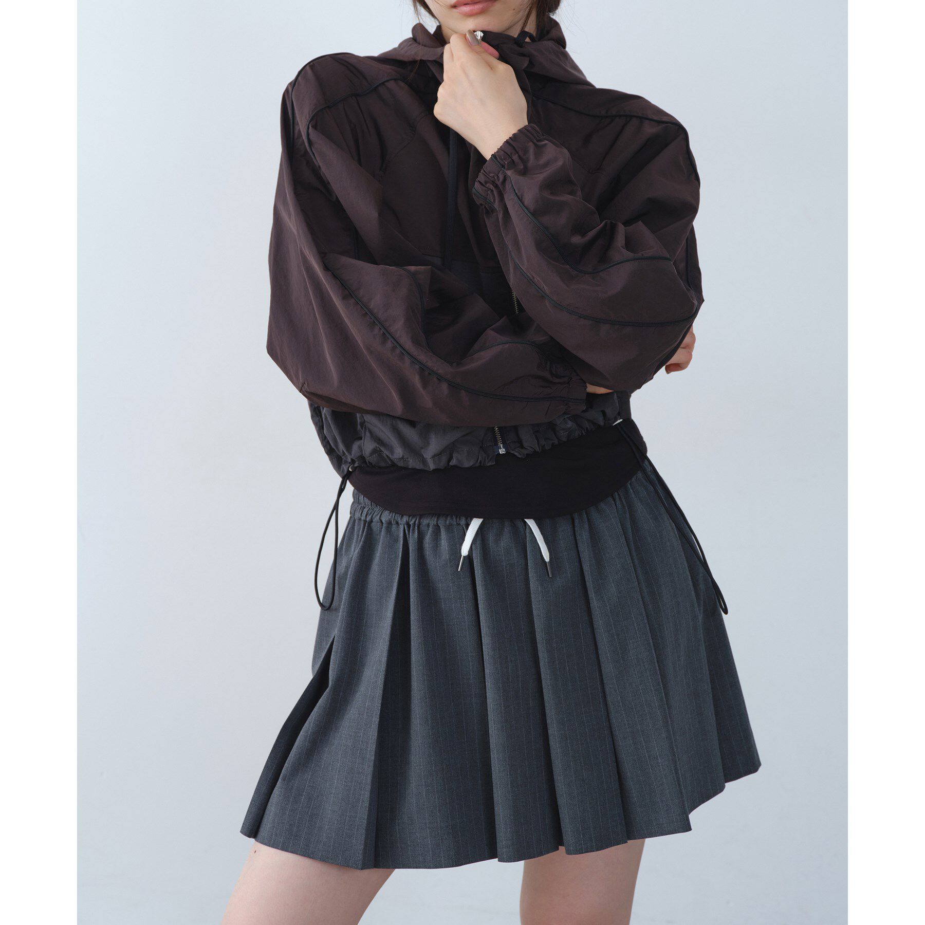 CODE A「urban light crop blouson」|ブルゾン・スタジャン|