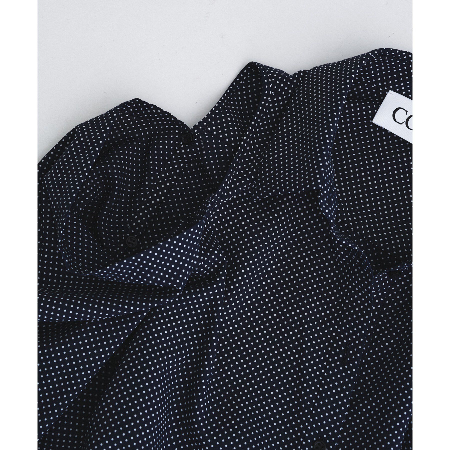 CODE A「dots open shoulder shirts」|シャツ・ブラウス|