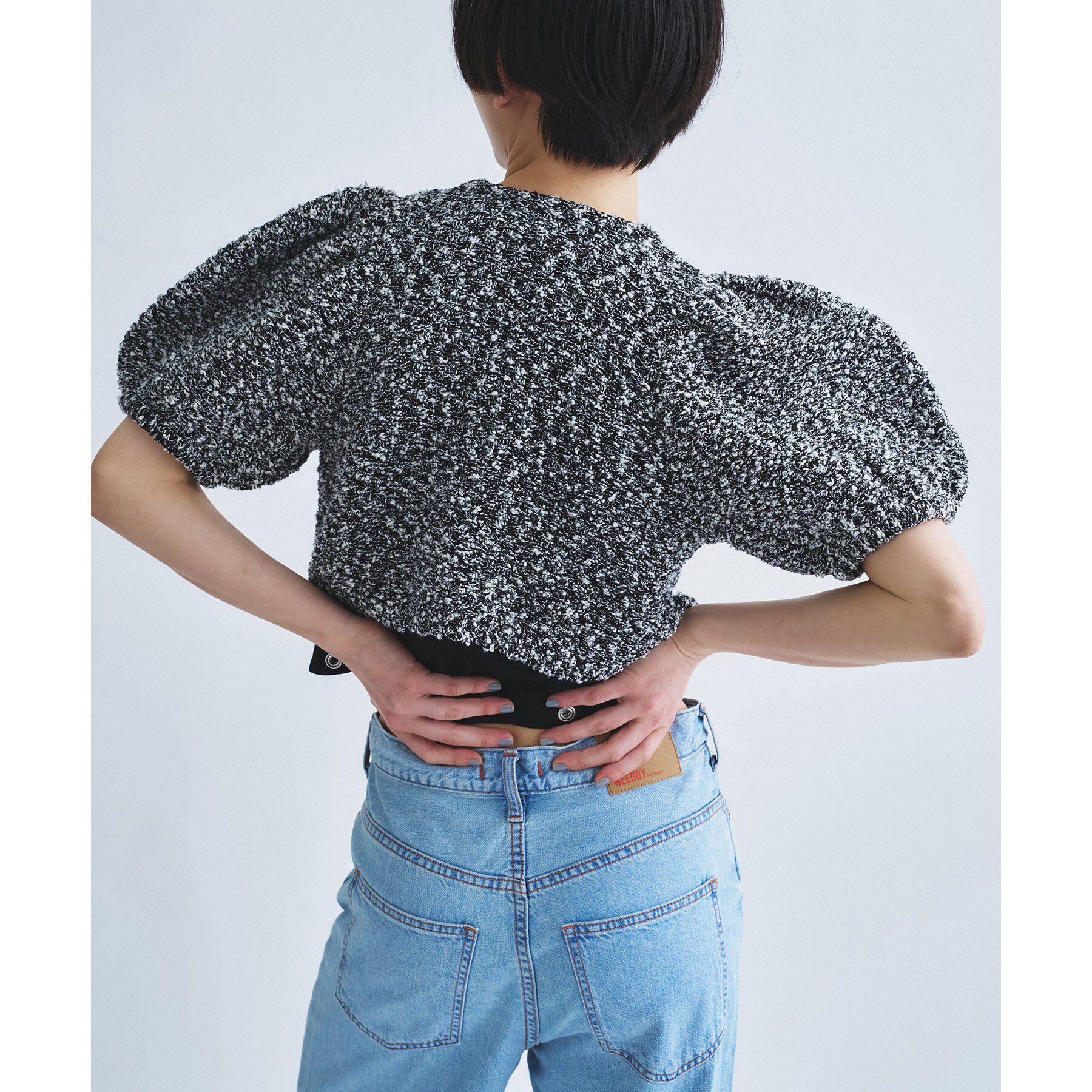 CODE A「cloudy puff cardigan」|カーディガン|