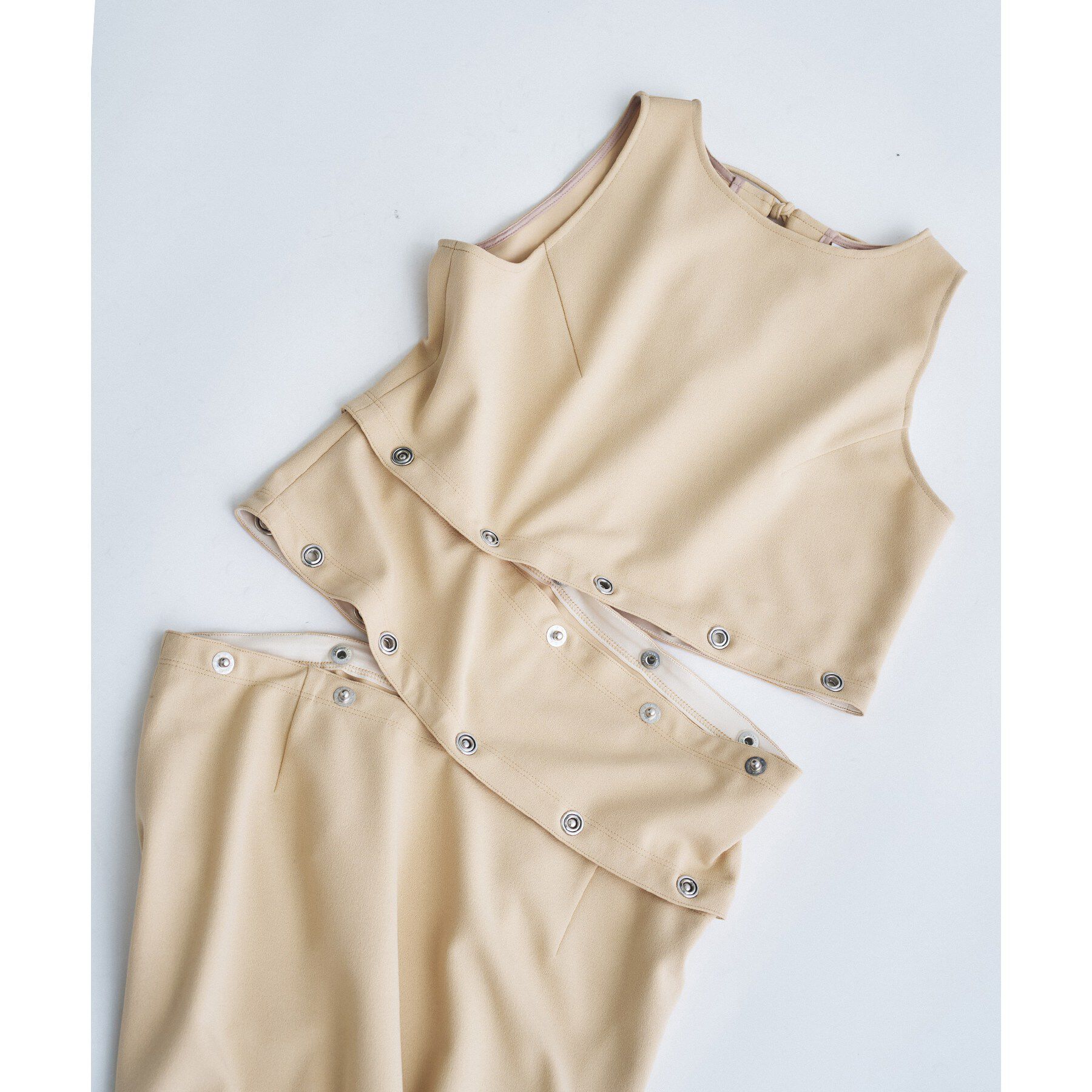 CODE A「modular split dress」|ワンピース|