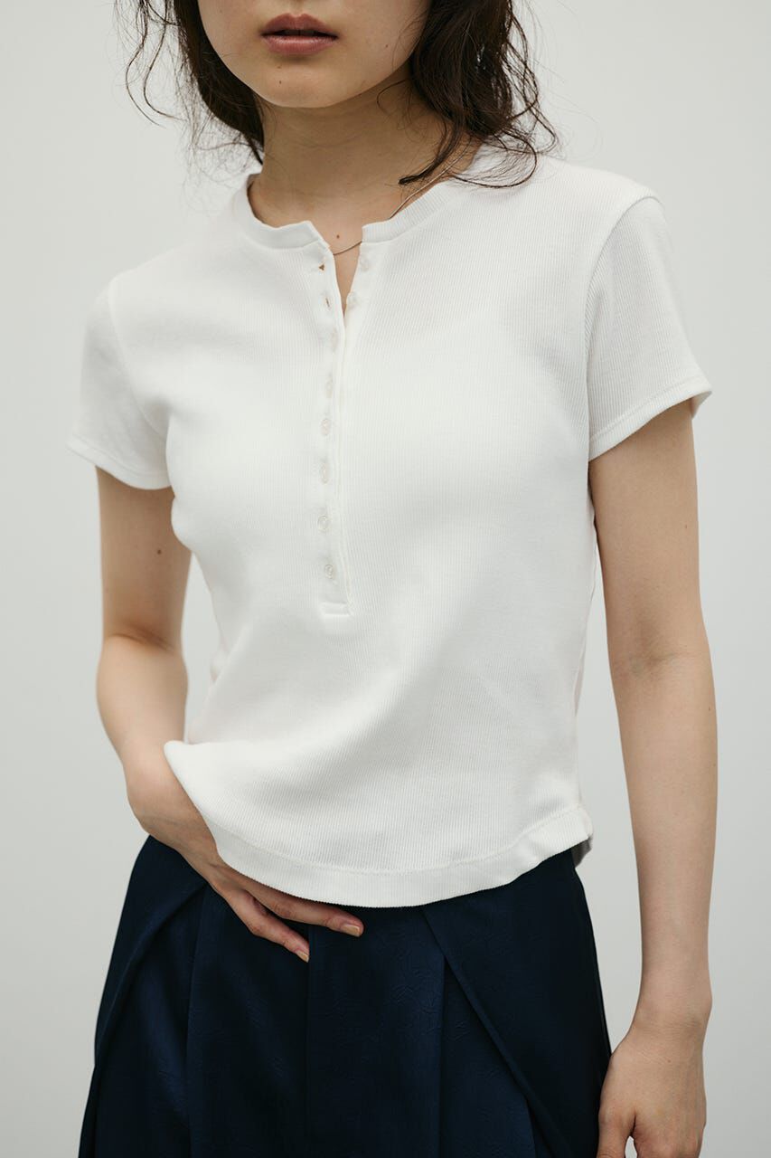 STYLEMIXER「ヘンリーネックT」|Tシャツ・カットソー|WHT