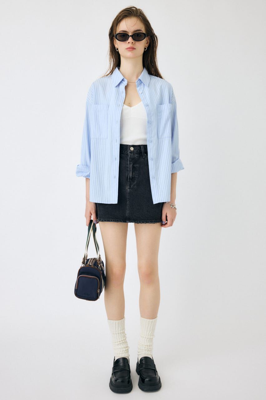 MOUSSY「DENIM ミニスカート」|スカート|
