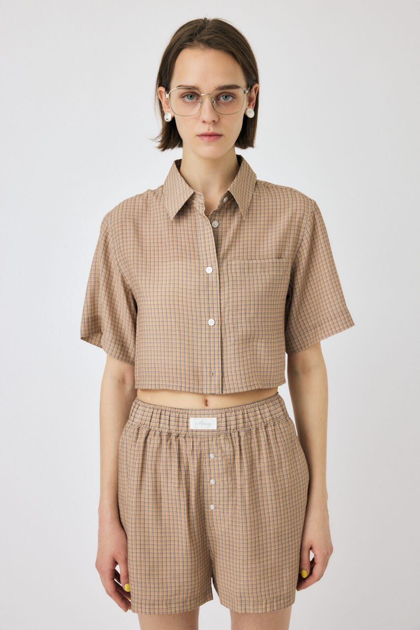 MOUSSY「RELAX シャツ」|シャツ・ブラウス|BEG