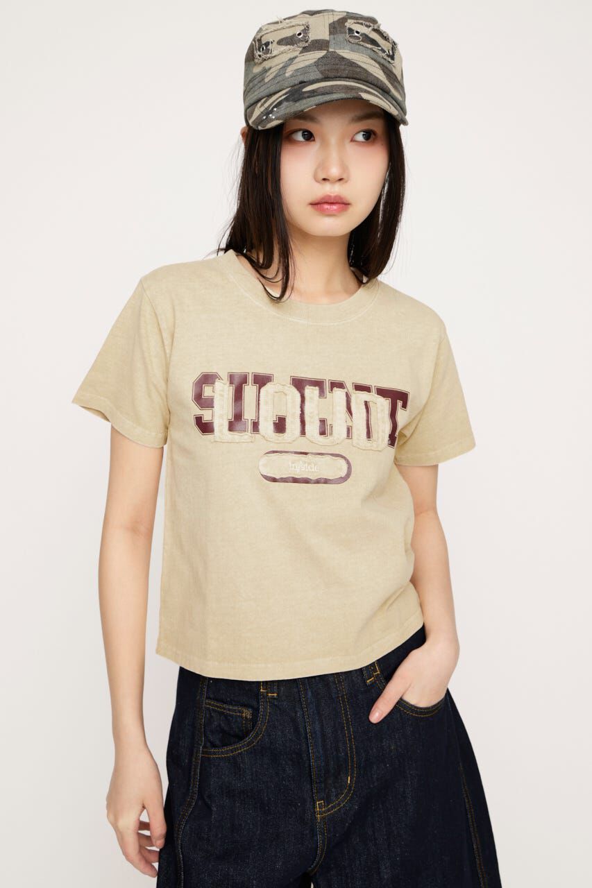 SLY「LOGO ON PATCH Tシャツ」|Tシャツ・カットソー|