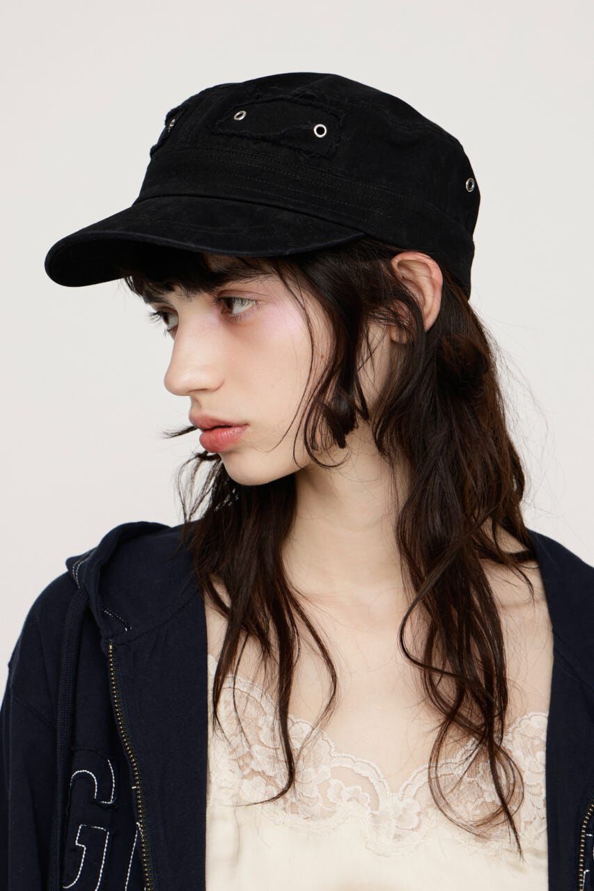 SLY「EYELET MILITARY キャップ」|その他|