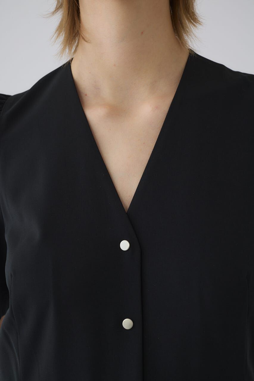 RIM.ARK 「Puff sleeve solid jumpsuit」|その他|