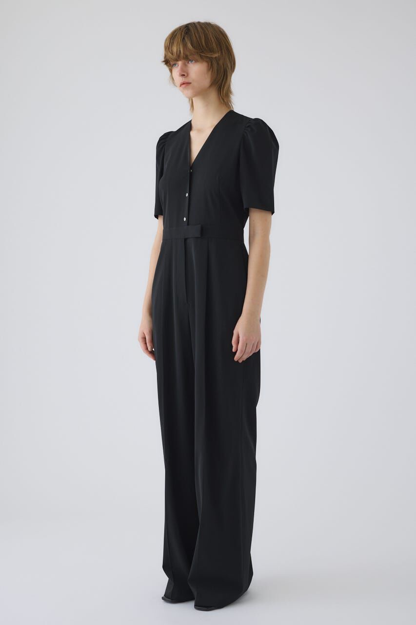 RIM.ARK 「Puff sleeve solid jumpsuit」|その他|