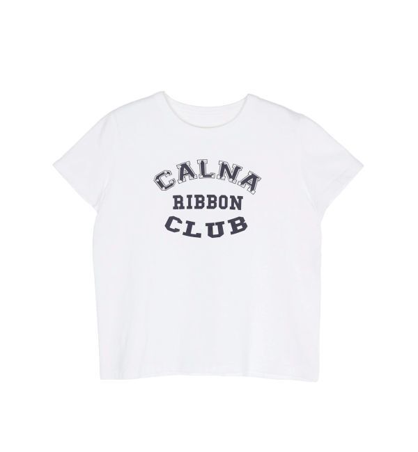 CALNAMUR「リボンクラブTシャツ」|Tシャツ・カットソー|