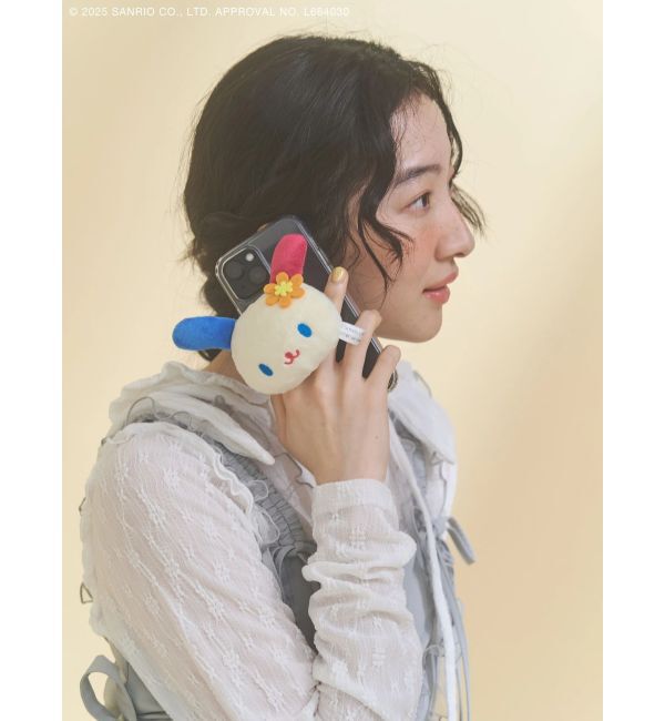 merry jenny「もこもこウサハナスマホグリップ」|その他|