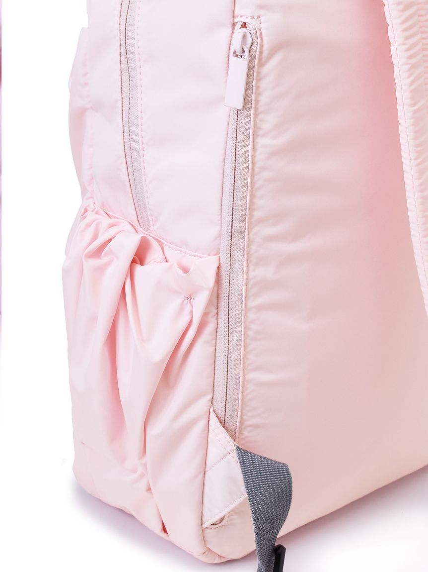 emmi atelier「eco 撥水ギャザーボディーバックパック」|リュック|