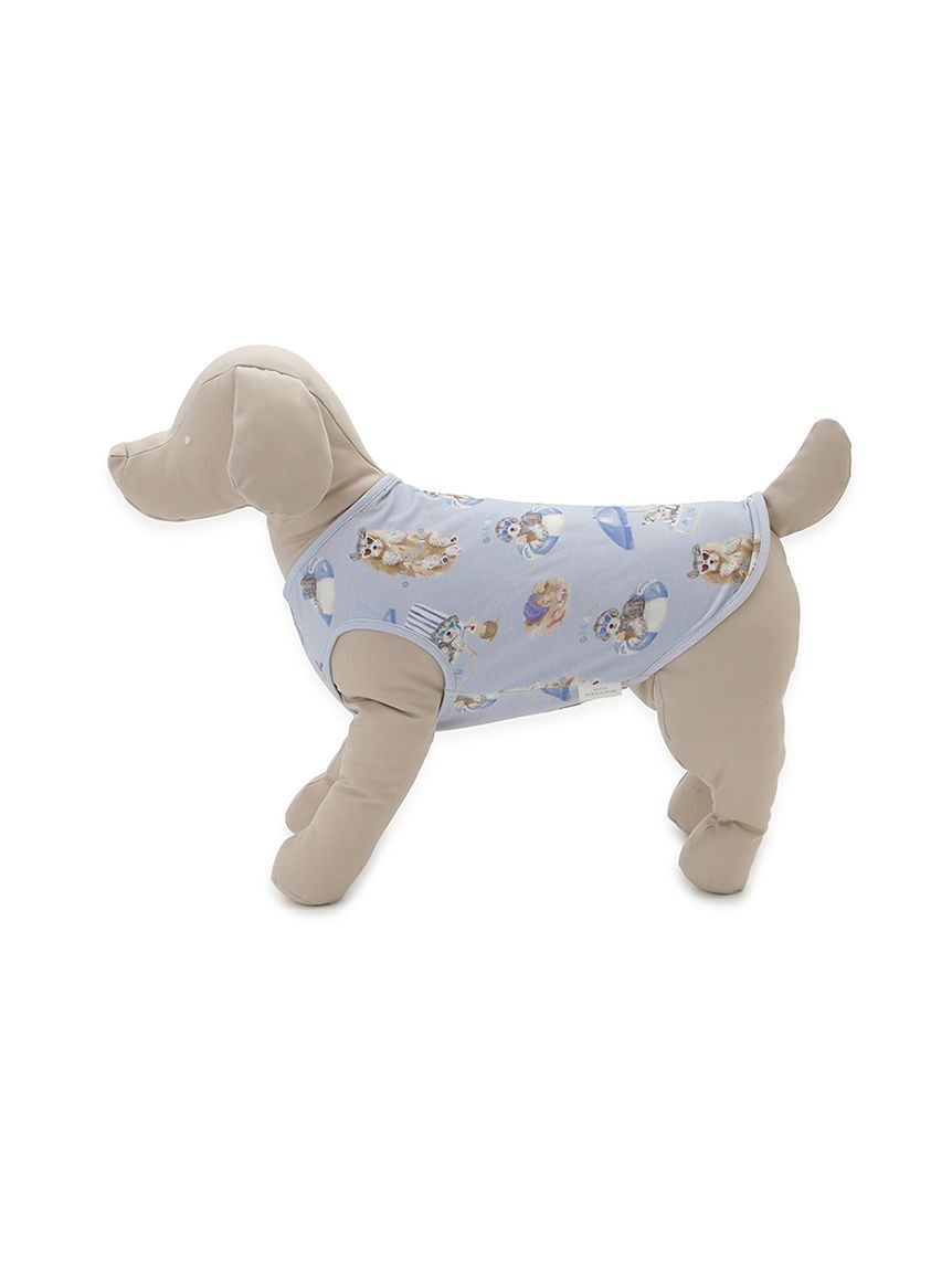  GELATO PIQUE CAT&DOG「【CAT&DOG】【接触冷感】 ビーチ シュナウザー柄Coolingプルオーバー」|その他|