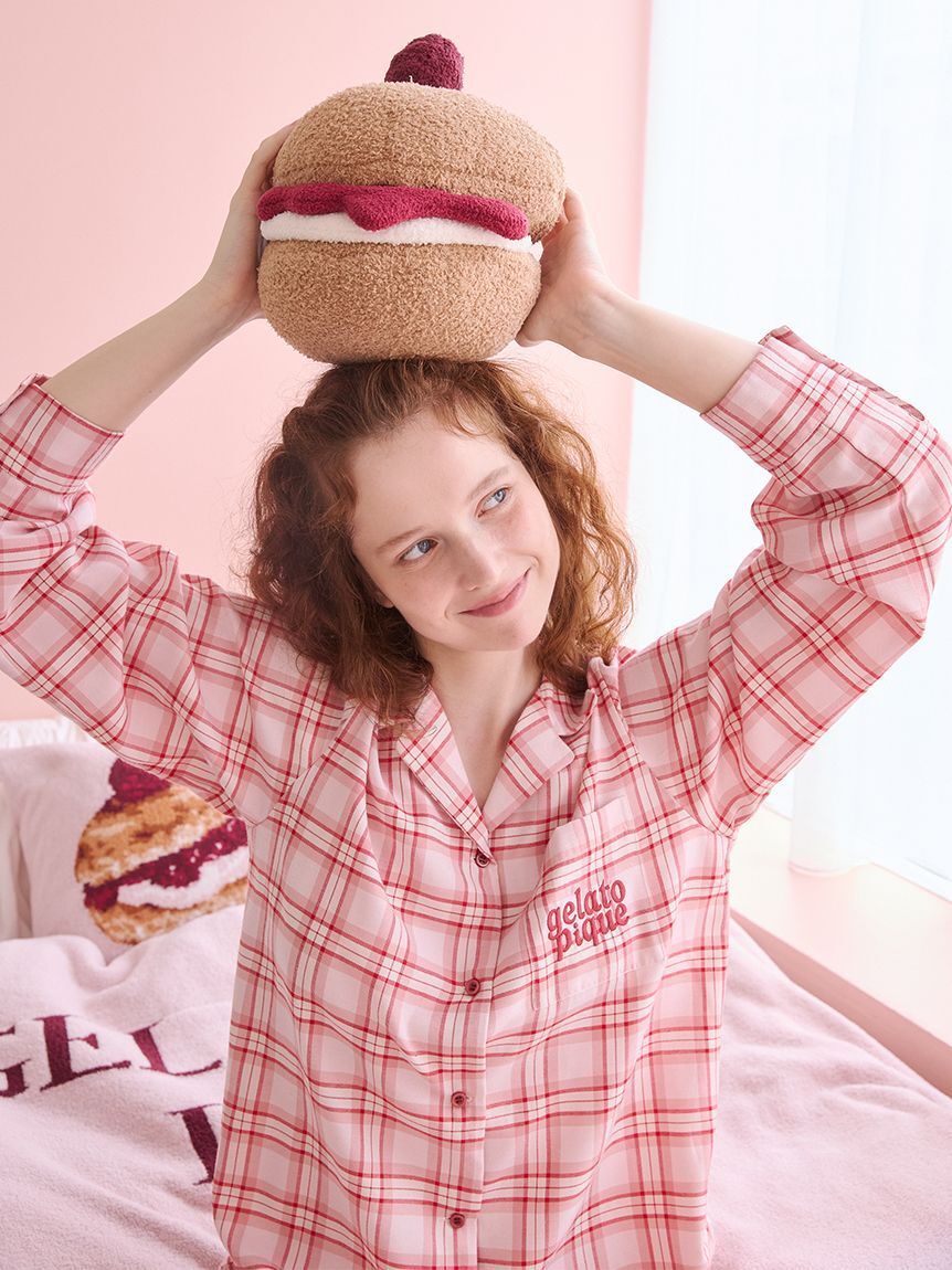 gelato pique Sleep「【Sleep】ラズベリースコーンサンドお昼寝クッション」|クッション・クッションカバー|