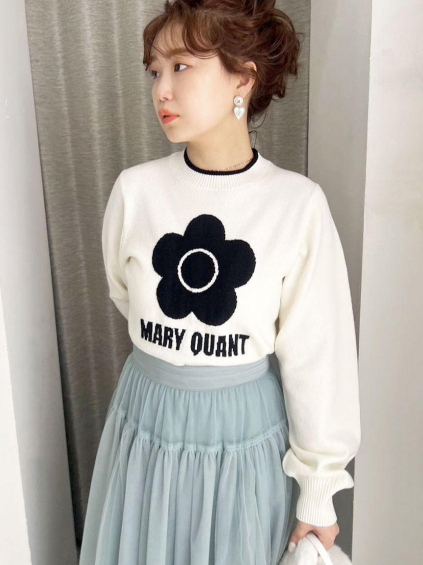 LILY BROWN「【WEB限定カラー】【LILY BROWN&times;MARY QUANT】バリエジャガードニット」|ニット・セーター|