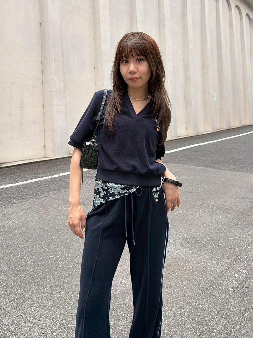 LILY BROWN「【LILY BROWN&times;ANNA SUI】プリントスカーフ」|バンダナ・スカーフ|