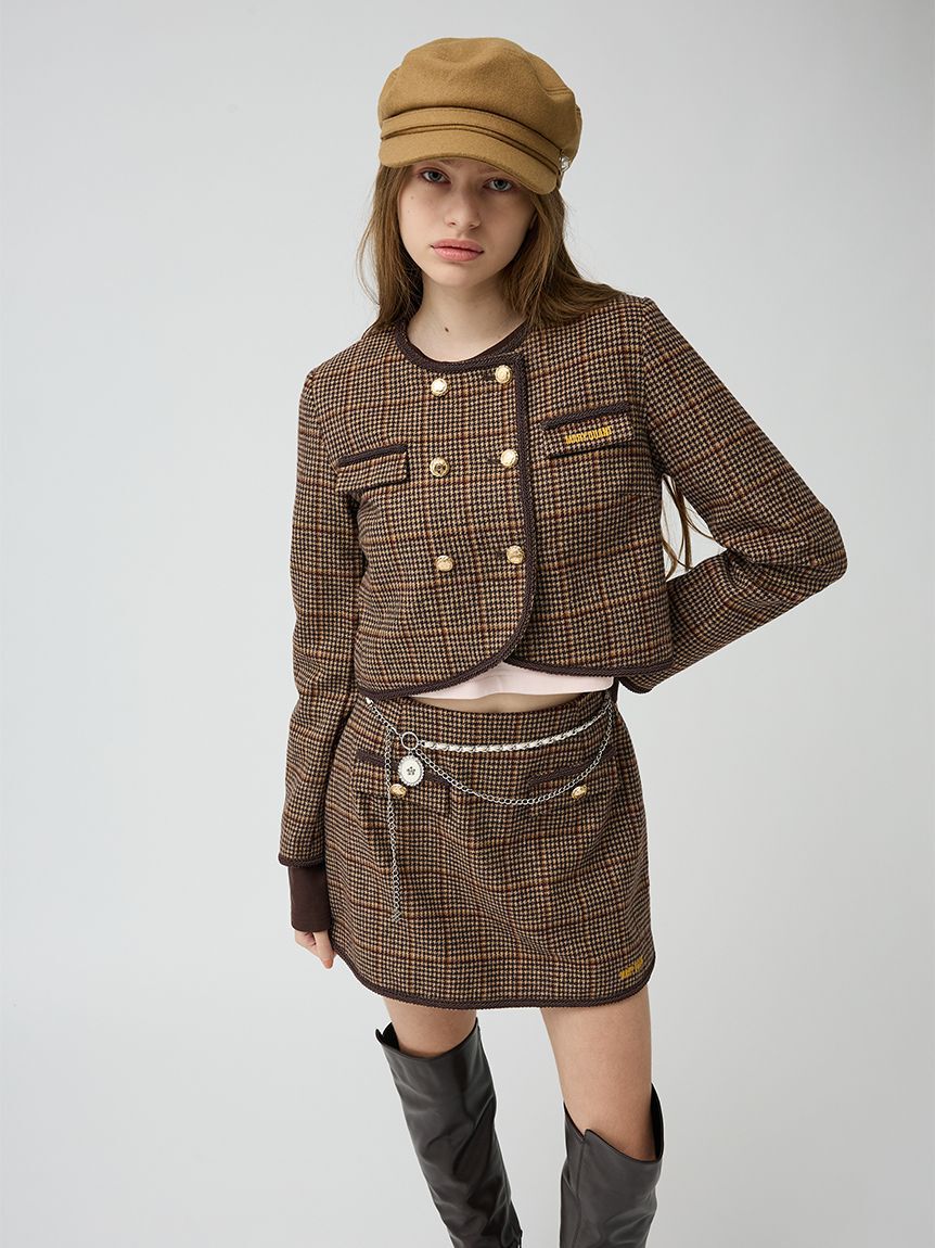 LILY BROWN「【LILY BROWN&times;MARY QUANT】パールボタンキャスケット」|キャップ・キャスケット|