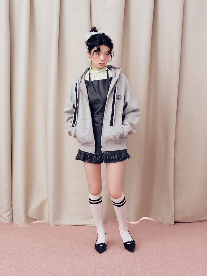 LILY BROWN「【LILY BROWN&times;MARY QUANT】ジップフーディー」|パーカー|