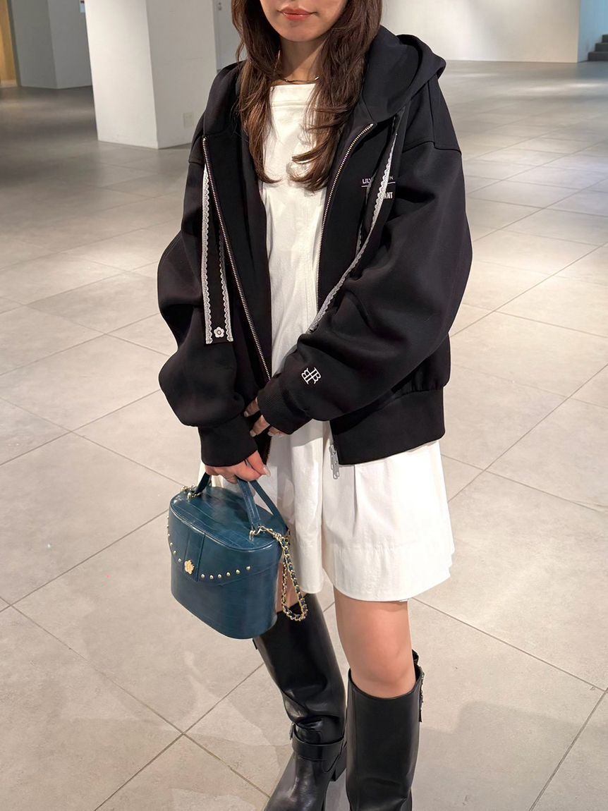 LILY BROWN「【LILY BROWN&times;MARY QUANT】ジップフーディー」|パーカー|