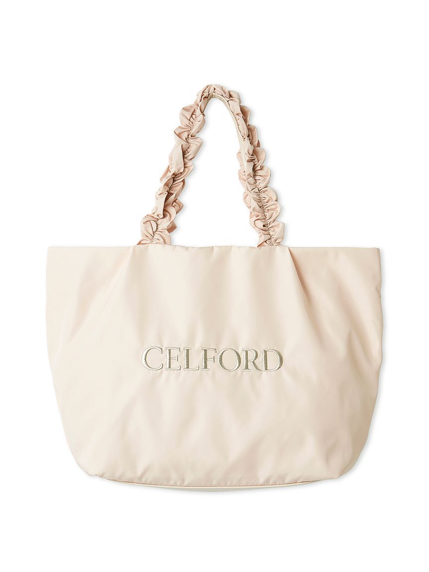CELFORD「【プリュメル】フリルラメ刺繍トートバッグ（wide）」|トートバッグ|LPNK