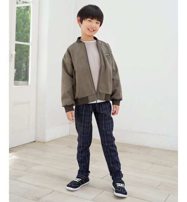 ikka kids「MKフェイクスエードリブブルゾン」|その他|