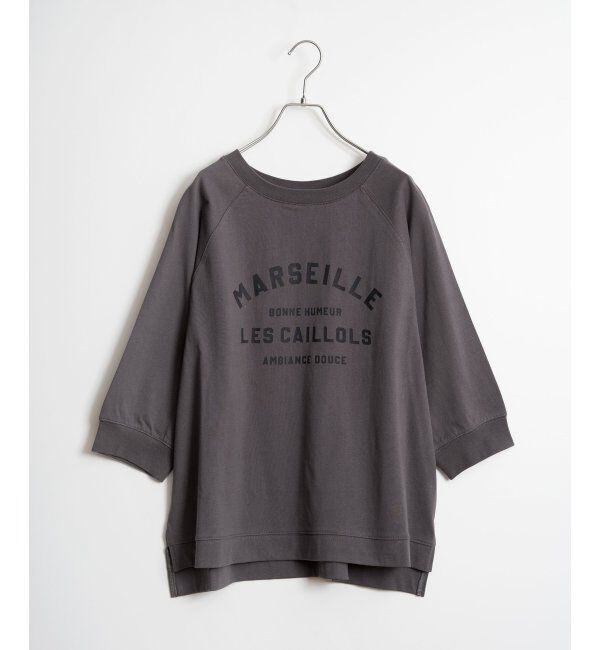 Lbc with Life「コットンラグラン7分袖Tシャツ」|Tシャツ・カットソー|