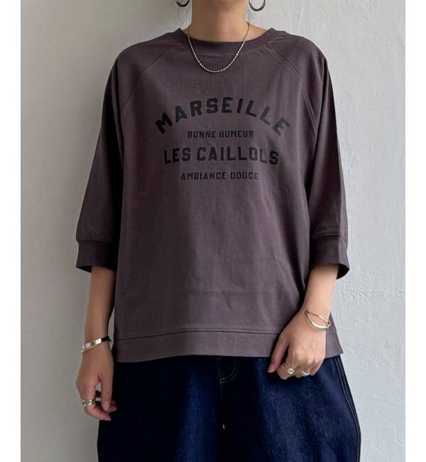 Lbc with Life「コットンラグラン7分袖Tシャツ」|Tシャツ・カットソー|