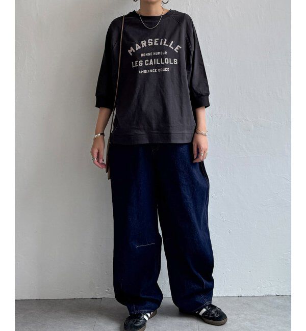Lbc with Life「コットンラグラン7分袖Tシャツ」|Tシャツ・カットソー|