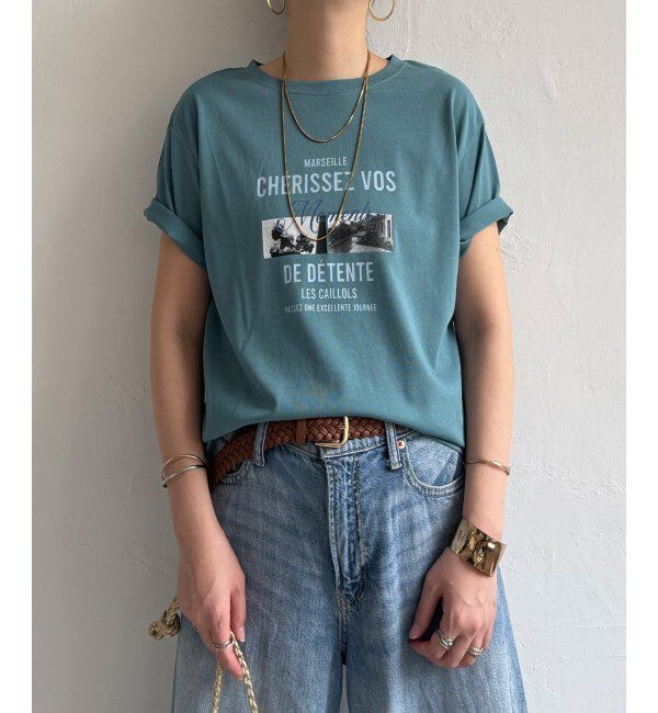 Lbc with Life「【接触冷感】フォトロゴTシャツ」|Tシャツ・カットソー|